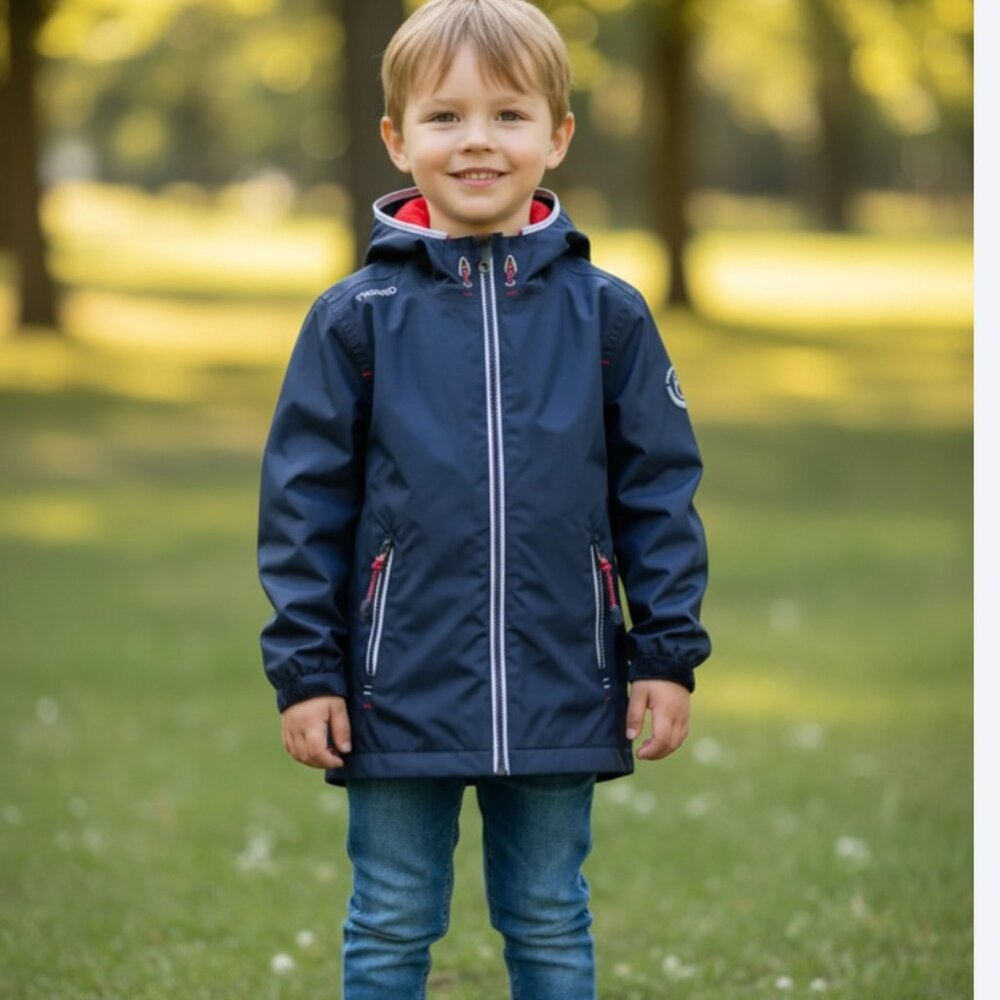 Decathlon Tribord Navy Blue Waterproof Sailing Jacket size 6